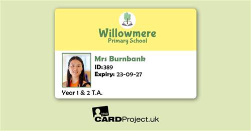 Primary School ID Yellow Tree